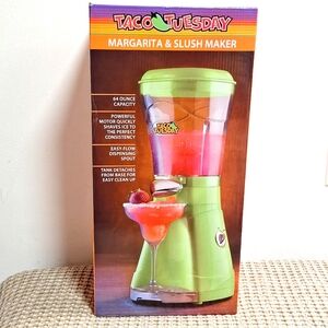 TACO TUESDAY,  MARGARITA & SLUSH MAKER